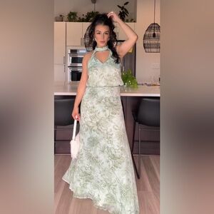 Floral Green 2-piece